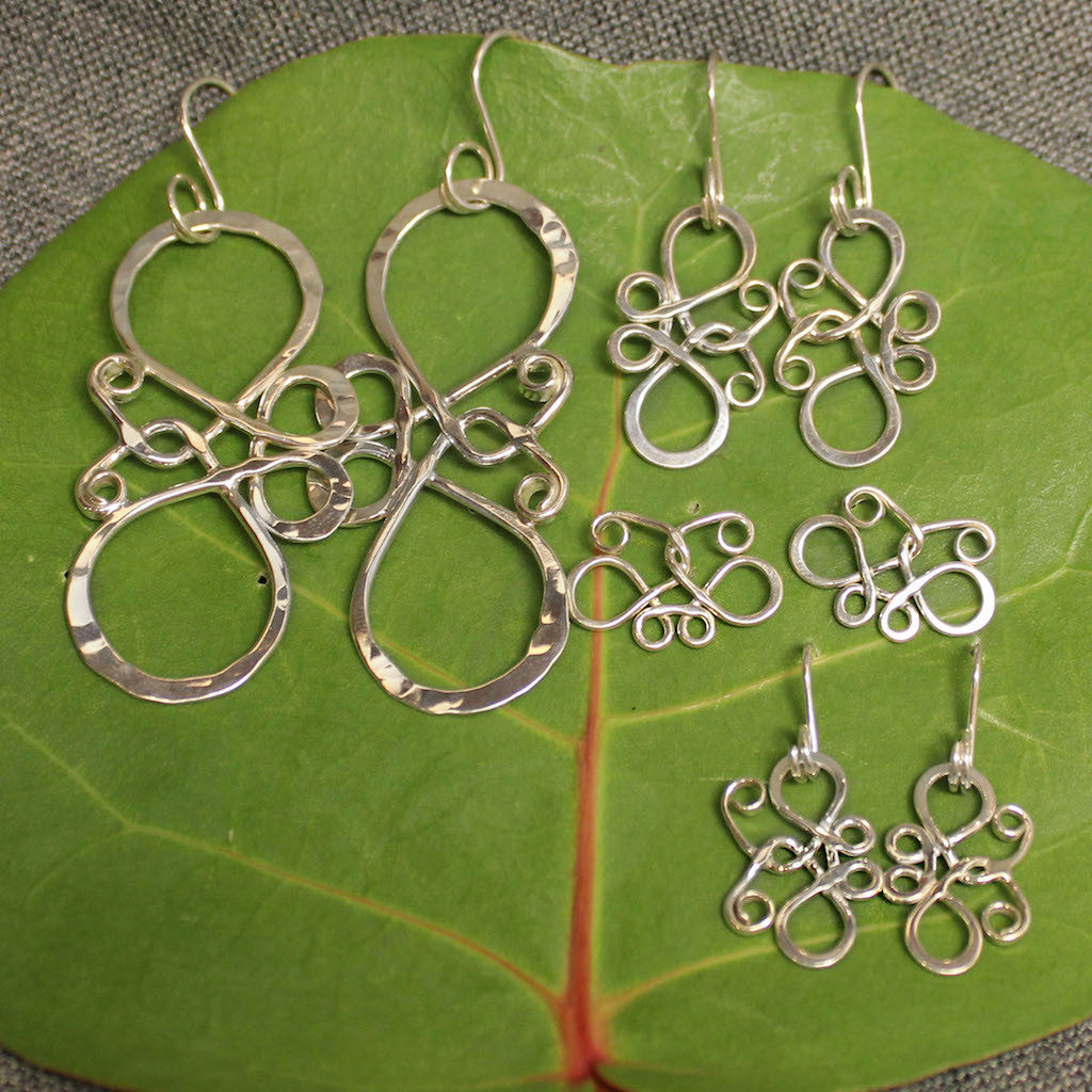 Sterling Silver Butterfly Earring 