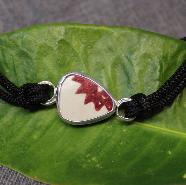 Cheesecake Sterling Silver Cord Bracelet