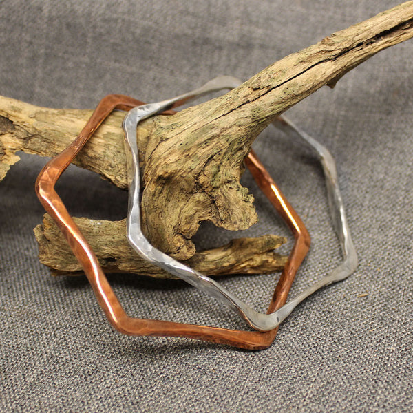 Honeycomb Bangles 