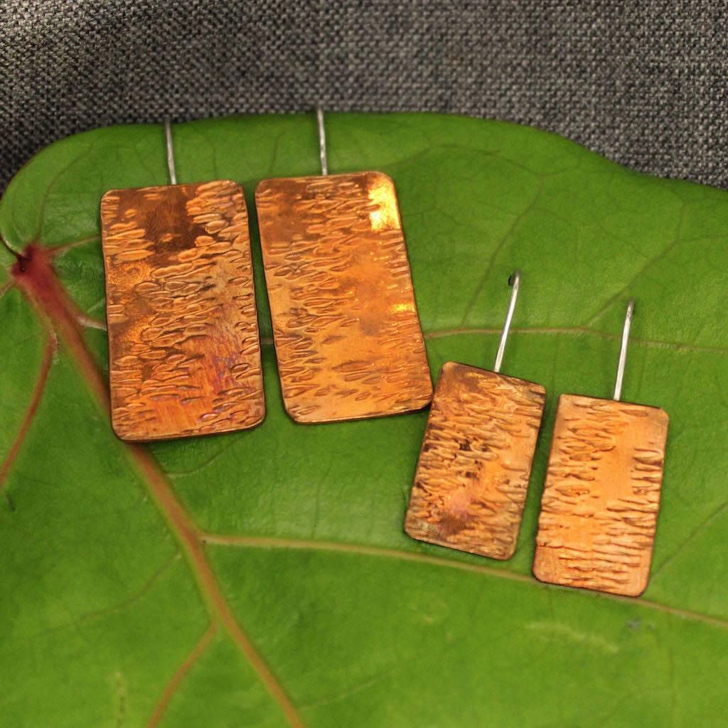 Reflections Copper Earrings 