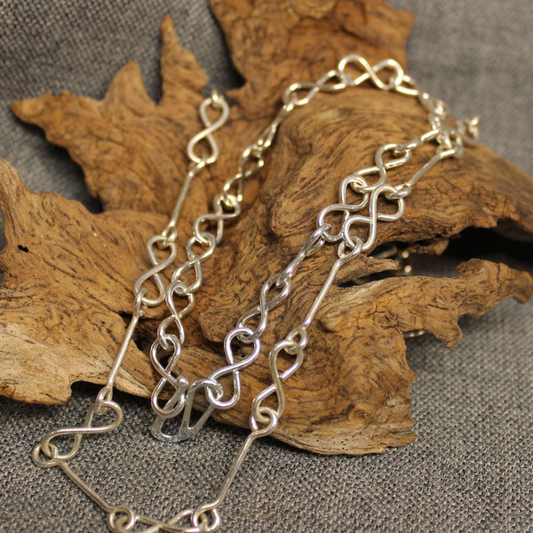 Sterling Silver Infinity Chain 
