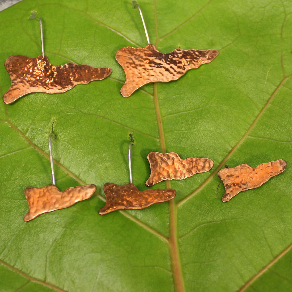 St. Croix Copper Earrings 
