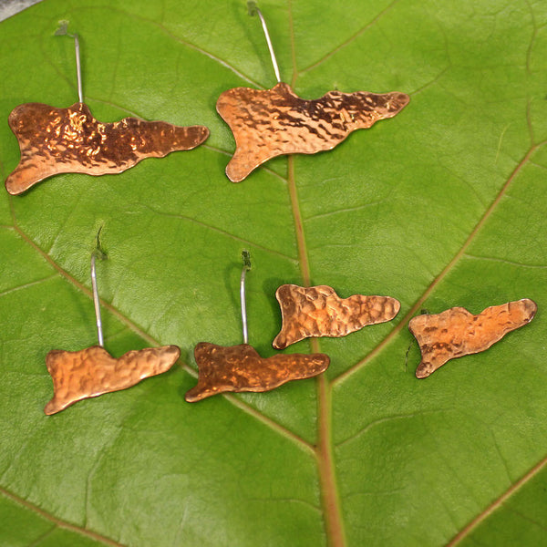 St. Croix Copper Earrings 