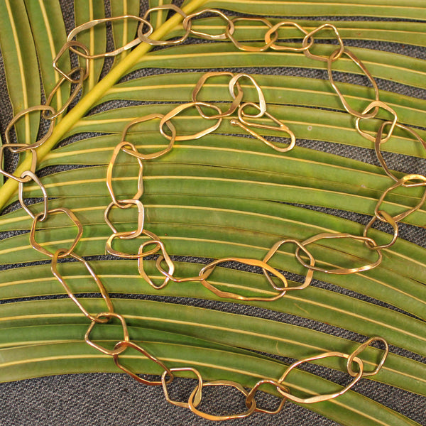 Shard 14k Gold Chain
