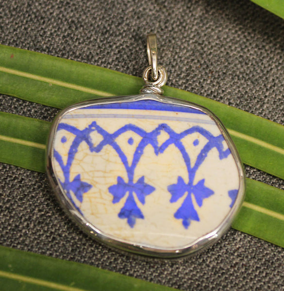 So Blue For You Chaney Sterling Silver Pendant