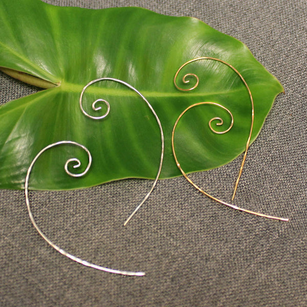 Spiral Wire Earrings 