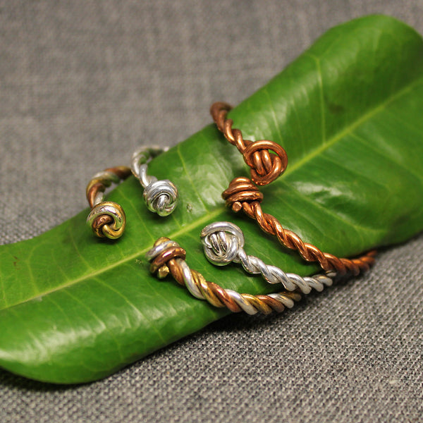 Twisted Knot Cuff for Kids