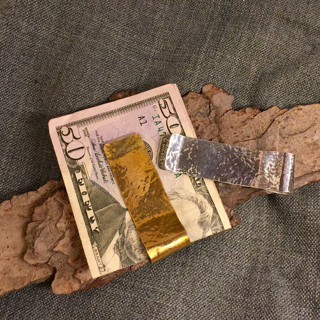 Hammered Money Clip