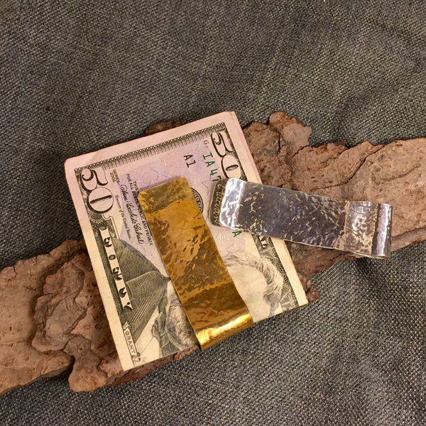 Hammered Money Clip